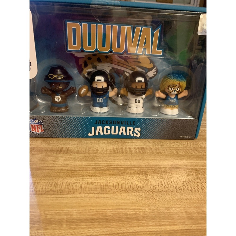Fisher Price Little People Collector Jacksonville Jaguars DUUVAAL New In Box NFL